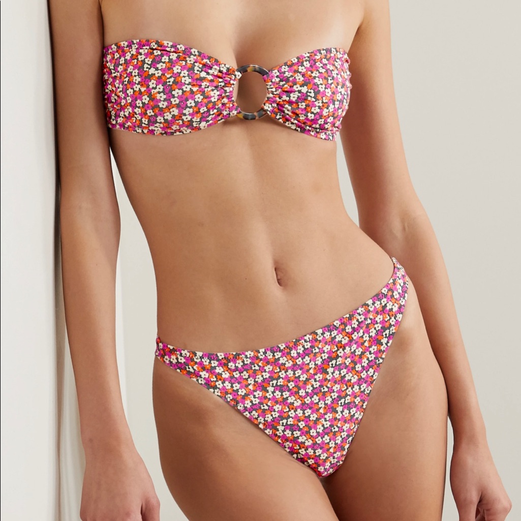 Solid & Striped Tati Bottoms In Ditsy Floral